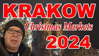 KRAKOW Christmas Markets 2024 POLAND [upl. by Latricia]