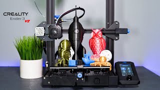 Creality Ender 3 V2  3D Printer  Unbox amp Setup [upl. by Kauffman]