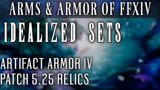 Idealized Artifact Armor FFXIV Patch 525 [upl. by Nicki491]