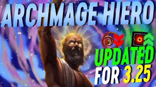 Gorathas Archmage Frostbolt Icenova Hierophant  CHANGES FOR 325 [upl. by Htide]