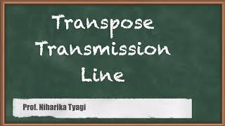 Transpose Transmission Line  Transmission Line Parameters  Power System Engineering 1 [upl. by Eladnar]