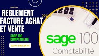 saisie des règlements facture vente et achat [upl. by Laeira]