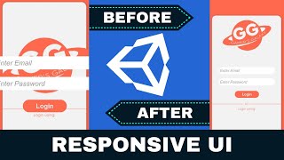 Responsive UI in UNITY Tutorial  How to make UI fit any resolution [upl. by Els]