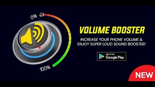 Ultimate Volume Booster  Loud Sound Amplifier APP [upl. by Bartholomeus630]