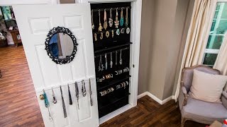 How to DIY a BuiltIn Jewelry Organizer [upl. by Seluj]