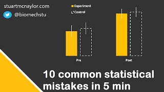 Ten Statistical Mistakes in 5 Min [upl. by Cuda175]