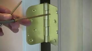 How to Level amp Plumb a Door [upl. by Erida]