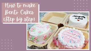 BENTO CAKES step by step tutorial [upl. by Orton722]