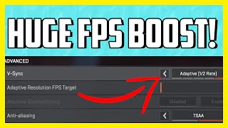 This One Apex Legends Settings Change Boosted My FPS To 250 [upl. by Zeiler831]