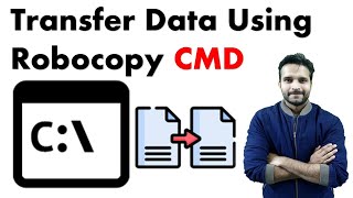 How to transfer files and folder using Robocopy Command [upl. by Odnumde976]