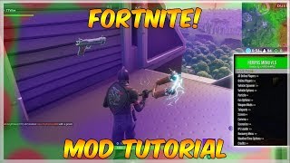 TUTORIAL  HOW TO INSTALL FORTNITE MODS FOR PS4XBOX amp PC NEW [upl. by Caril]