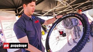 How To Set Up Tubeless MTB Tires In 60 Seconds [upl. by Leandro899]