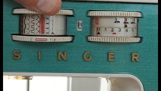 Singer 700 Series Sewing Machine  Basics  Part 1 [upl. by Bouchard]