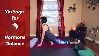 Full Body Yin Yoga for Hormone Imbalance amp Adrenal Fatigue  Hormone Health 70 mins [upl. by Alrahc]