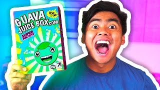 DIY How To Make GUAVA JUICE BOX UNBOXING [upl. by Asenaj]