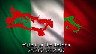 History of the Italians  Every year 760 BC  2021 [upl. by Glovsky]