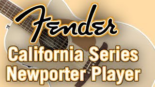 Fender California Series Newporter Player Review amp Demo [upl. by Nilok]