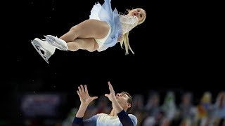 Knierim and Fraziers monster free skate takes US Nationals by storm  NBC Sports [upl. by Ruscher]