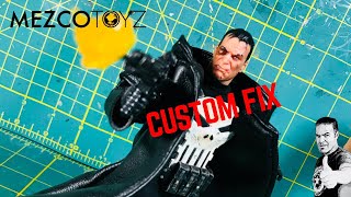 FIXING  KO Mezco Punisher  Loose Joints amp Posable Coat [upl. by Naig847]