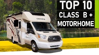 Top 10 Amazing Class B Plus Motorhomes [upl. by Ahsinrad]