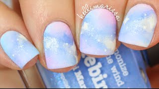 DIY PASTEL GALAXY NAIL ART TUTORIAL  KELLI MARISSA [upl. by Ennairb]