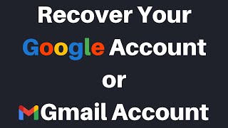 How To Recover Your Google Account If You Forgot Your Password [upl. by Anelyak]