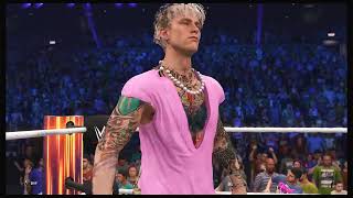 WWE 2K22 Machine Gun Kelly VS XPac [upl. by Qiratla]