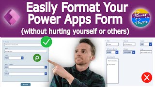 Power Apps and Forms How To Easily Format your Form Control [upl. by Dorolice444]