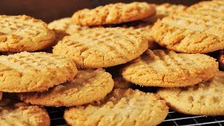 Peanut Butter Cookies Classic Version  Joyofbakingcom [upl. by Nena]