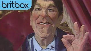 Spitting Image  Ronald Reagan  BritBox [upl. by Anitac]