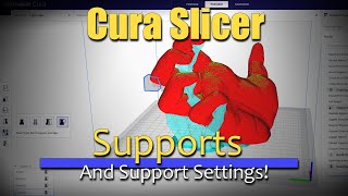 Cura Support Tutorial  Support Tips and Tricks [upl. by Gregoire270]