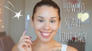 How To Shave Your Face  An Estheticians Guide [upl. by Nere]