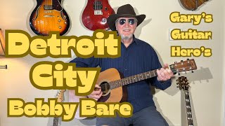 quotDetroit Cityquot Simplified Beginner Acoustic Guitar Lesson beginnerguitarlessons [upl. by Drageruaeb327]