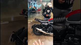 2022 Yezdi Scrambler Exhaust Sound [upl. by Godred]