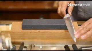 How to Use a Sharpening Stone  Knives [upl. by Analart]