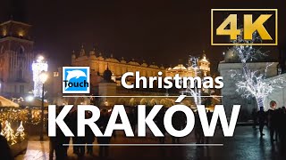 Kraków  Christmas Markets Poland ► Travel Video 4K ► Travel in Poland TouchChristmas [upl. by Mccully]