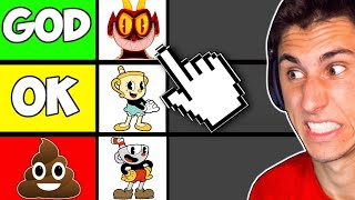 Ranking EVERY CHARACTER In Cuphead [upl. by Aliehs429]