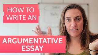 How to Write an Argumentative Essay  Advance Writing [upl. by Euqinommod761]