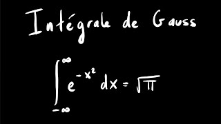 Intégrale de Gauss  Calcul détaillé [upl. by Karb741]