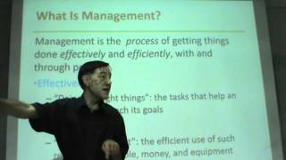 Principles of Management  Lecture 01 [upl. by Nytsyrk174]