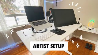 DIGITAL ARTIST Workspace Setup [upl. by Yttocs629]