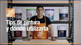 Tips de pintura y dónde utilizarla  Pintura  The Home Depot Mx [upl. by Norrabal776]