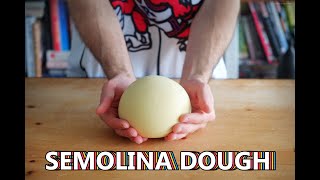 Make Beautiful Pasta  Semolina Dough [upl. by Arreik173]