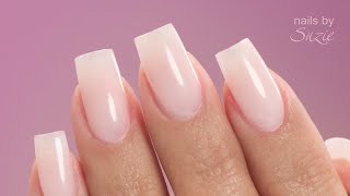 How To Apply Nail Tips On Yourself Using Gel [upl. by Eirased]