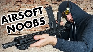 10 Kinds Of AIRSOFT NOOBS [upl. by Dnomsaj]