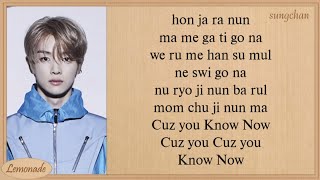 NCT U  Know Now Easy Lyrics [upl. by Eizus]