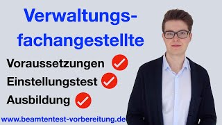 VERWALTUNGSFACHANGESTELLTE Ausbildung 2023  Öffentlicher Dienst I wwwbeamtentestvorbereitungde [upl. by Philps]