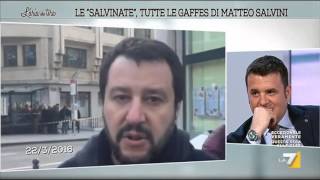 Le salvinate tutte le gaffes di Matteo Salvini [upl. by Hagood]