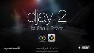 Introducing djay 2 by Algoriddim  The DJ app for iPad and iPhone [upl. by Dagnah91]