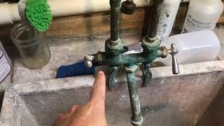 Fixing A Leaking Utility Sink Faucet [upl. by Alton903]